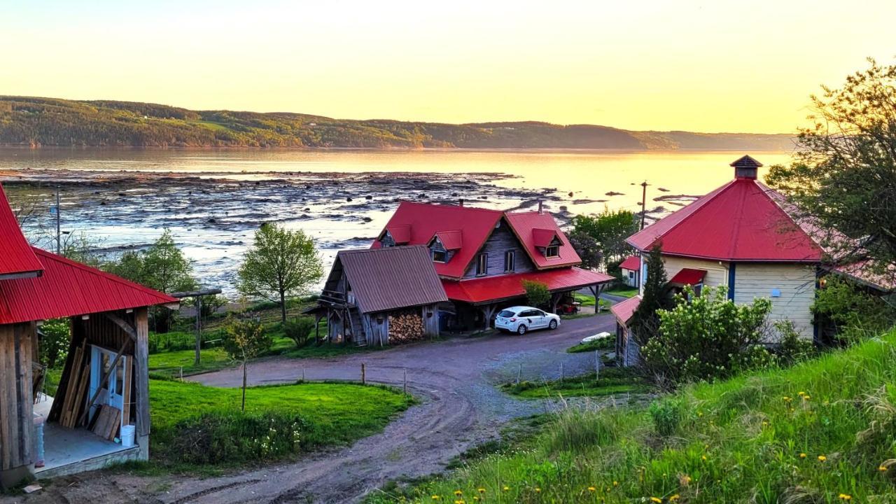 La Vieille Ferme, Ecogite Saint-Fulgence Zewnętrze zdjęcie
